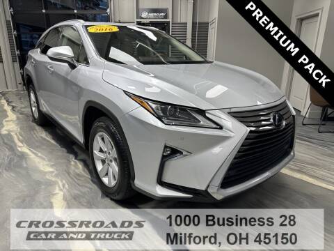 2016 Lexus RX 350 for sale at Crossroads Car & Truck in Milford OH