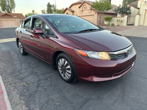 2012 Honda Civic for sale at EV Auto Sales LLC in Sun City AZ