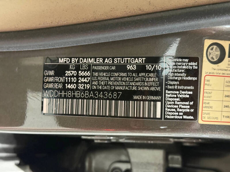 2011 Mercedes-Benz E-Class