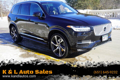 2019 Volvo XC90 for sale at K & L Auto Sales in Saint Paul MN
