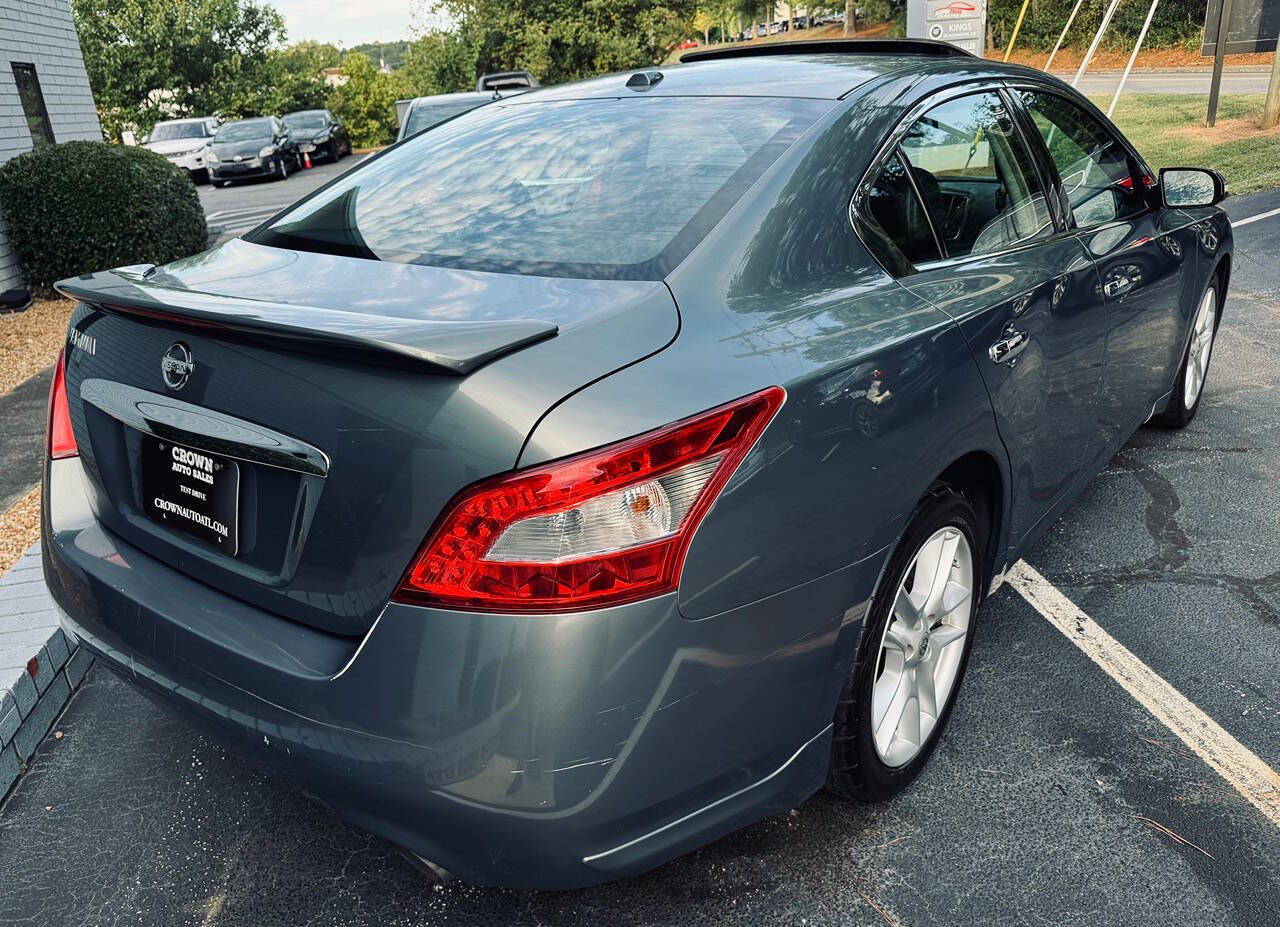 2010 Nissan Maxima for sale at Crown Auto Sales in Marietta, GA