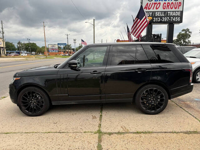 2016 Land Rover Range Rover for sale at BACH AUTO GROUP in Detroit, MI