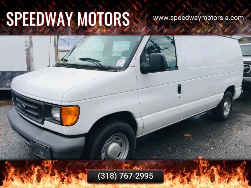 2006 Ford E-Series Cargo for sale at SPEEDWAY MOTORS in Alexandria LA