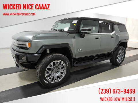 2024 GMC HUMMER EV for sale at WICKED NICE CAAAZ in Cape Coral FL