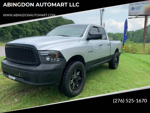 2009 Dodge Ram Pickup 1500 for sale at ABINGDON AUTOMART LLC in Abingdon VA