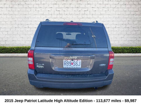 2015 Jeep Patriot High Altitude Edition