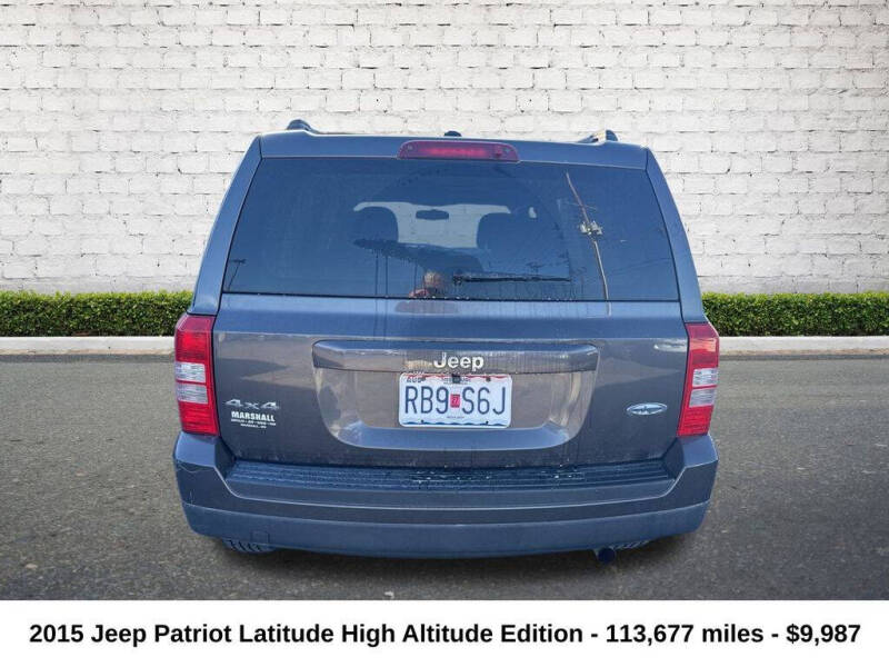2015 Jeep Patriot High Altitude Edition