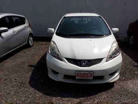2010 Honda Fit for sale at Sann's Auto Sales in Baltimore MD