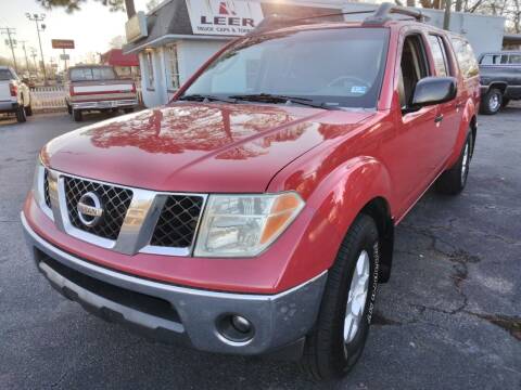 2005 Nissan Frontier for sale at Southern Auto Sales Inc in Hopewell VA