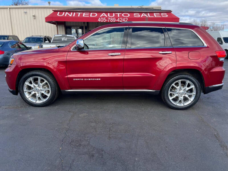 2014 Jeep Grand Cherokee for sale at United Auto Sales in Oklahoma City OK