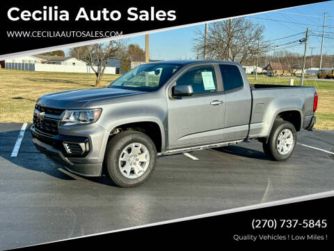 2021 Chevrolet Colorado for sale at Cecilia Auto Sales in Elizabethtown KY