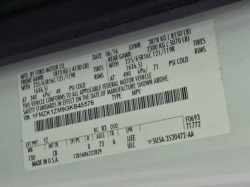 2016 Ford Transit