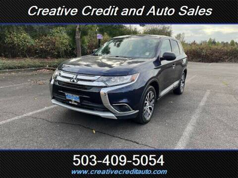 2018 Mitsubishi Outlander for sale at Creative Credit & Auto Sales in Salem OR