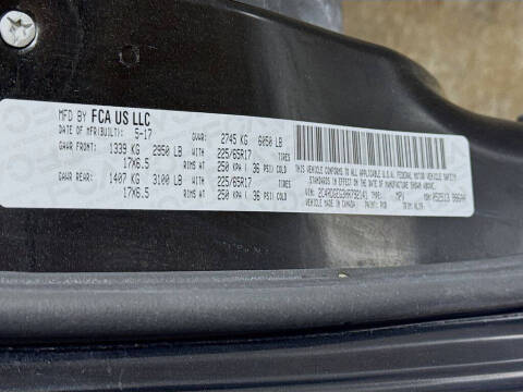 2017 Dodge Grand Caravan GT