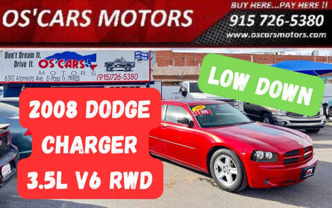 2008 Dodge Charger for sale at Os'Cars Motors in El Paso TX