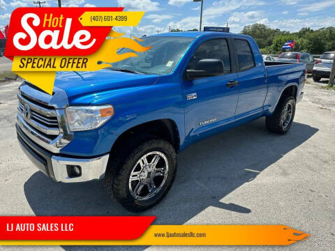 2016 Toyota Tundra for sale at LJ AUTO SALES LLC in Altamonte Springs FL