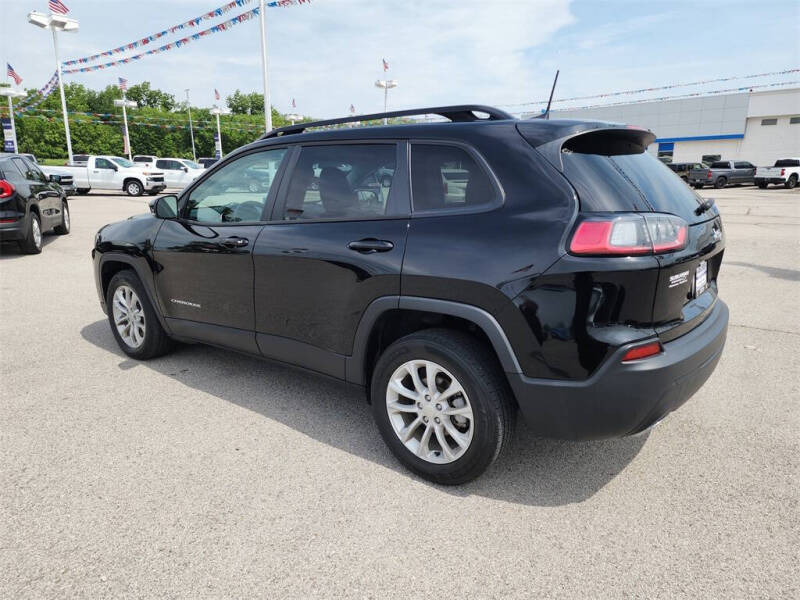 Used 2022 Jeep Cherokee Latitude Lux with VIN 1C4PJLMN7ND547690 for sale in Claremore, OK
