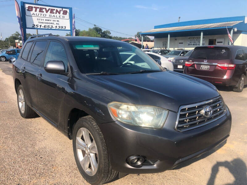 2008 Toyota Highlander for sale at Stevens Auto Sales in Theodore AL