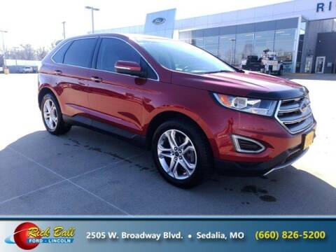 2018 Ford Edge for sale at RICK BALL FORD in Sedalia MO