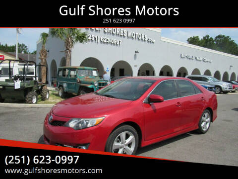 2012 Toyota Camry for sale at Gulf Shores Motors in Gulf Shores AL