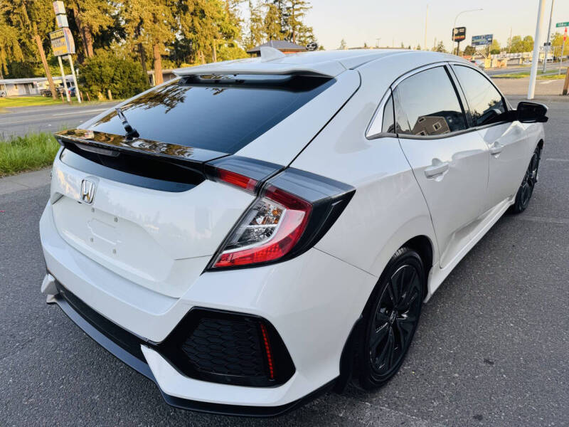 Used 2017 Honda Civic Hatchback EX with VIN SHHFK7H56HU408544 for sale in Tacoma, WA