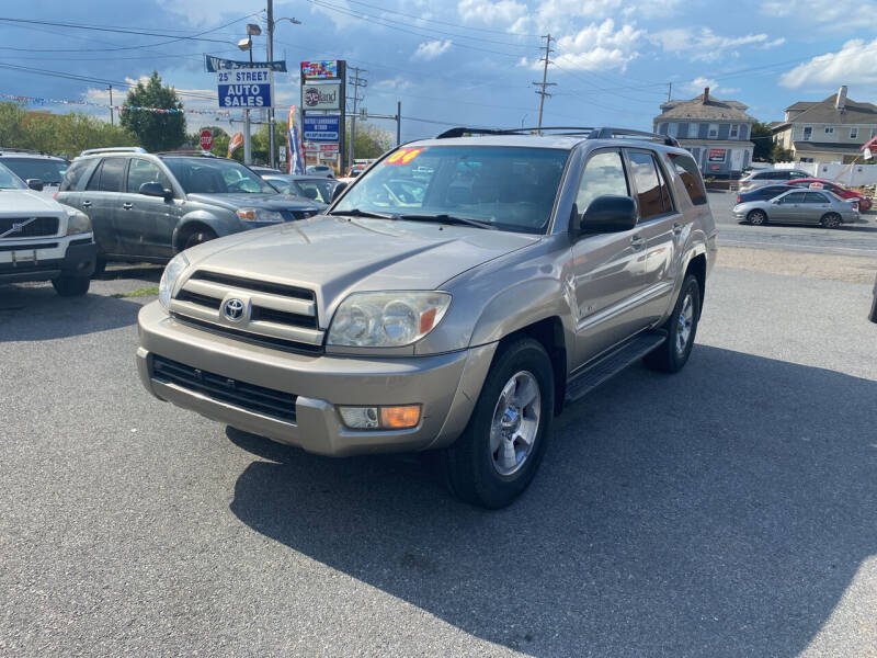 2004 Toyota 4Runner for sale at 25TH STREET AUTO SALES in Easton PA