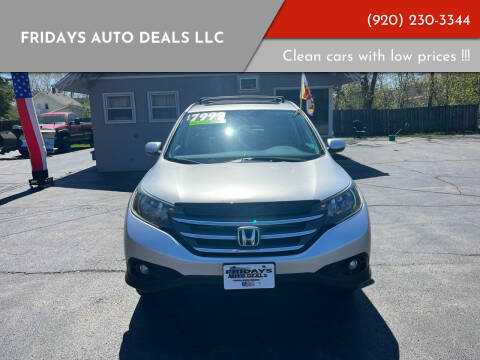 2013 Honda CR-V for sale at Fridays Auto Deals LLC in Oshkosh WI