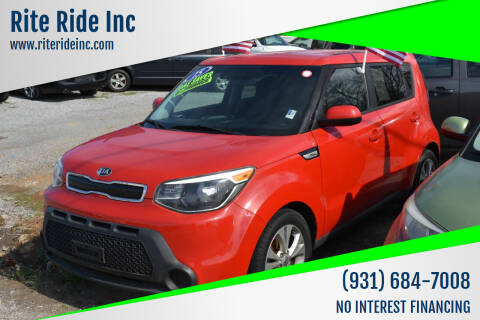 2015 Kia Soul for sale at Rite Ride Inc 2 in Shelbyville TN