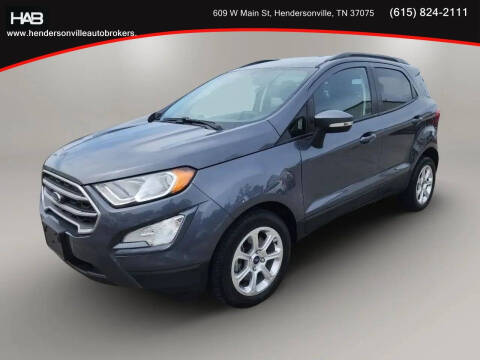 2021 Ford EcoSport SE