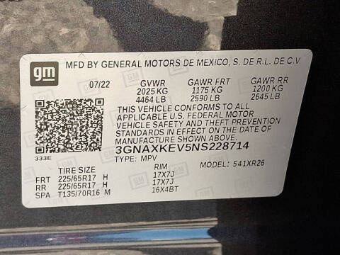 2022 Chevrolet Equinox LT