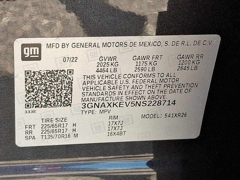 2022 Chevrolet Equinox LT