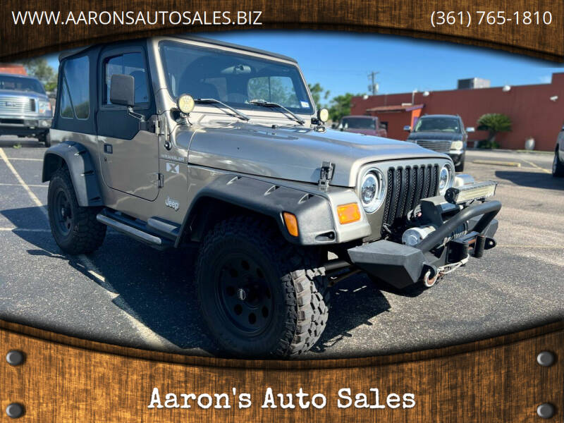 2002 Jeep Wrangler for sale at Aaron's Auto Sales in Corpus Christi TX