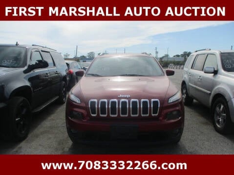 2017 Jeep Cherokee for sale at First Marshall Auto Auction in Harvey IL