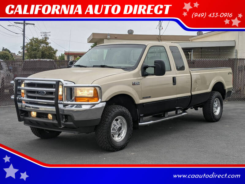 2001 Ford F-250 Super Duty for sale at CALIFORNIA AUTO DIRECT in Costa Mesa CA