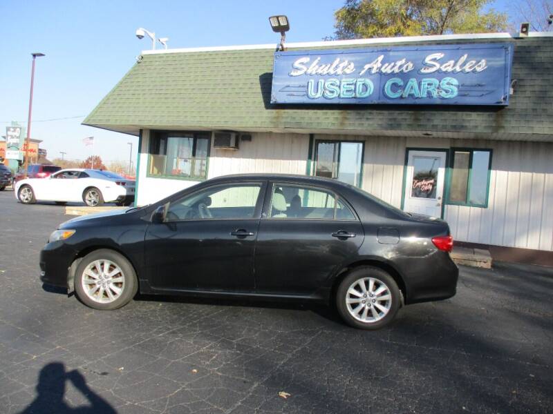 2009 Toyota Corolla for sale at SHULTS AUTO SALES INC. in Crystal Lake IL