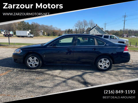 2009 Chevrolet Impala for sale at Zarzour Motors in Chesterland OH