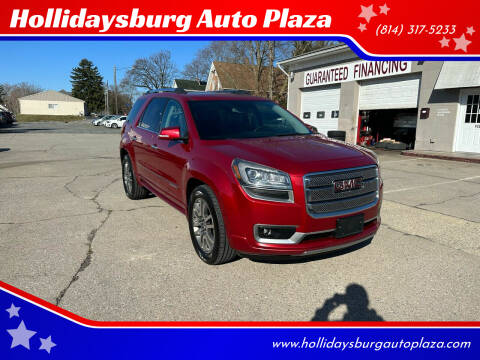 2013 GMC Acadia for sale at Hollidaysburg Auto Plaza in Hollidaysburg PA