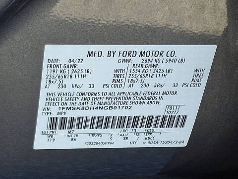 2022 Ford Explorer XLT