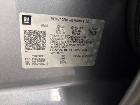 2018 Chevrolet Tahoe LT