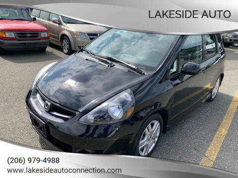 2008 Honda Fit for sale at Lakeside Auto in Lynnwood WA