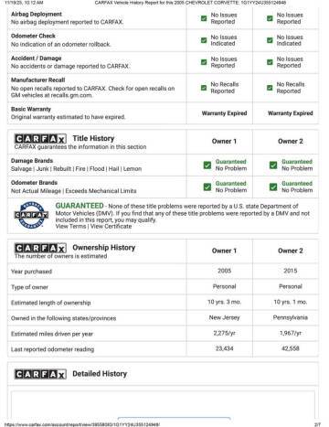 2005 Chevrolet Corvette