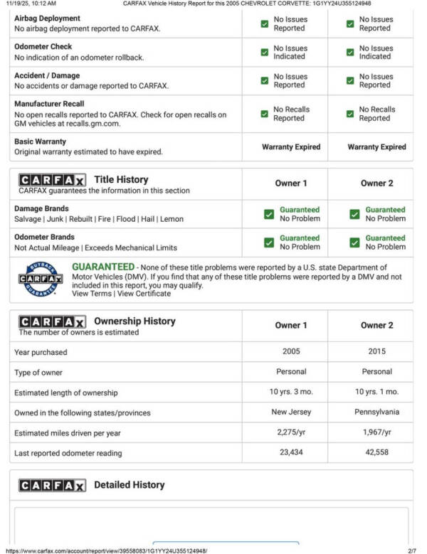 2005 Chevrolet Corvette