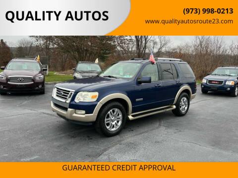 2006 Ford Explorer for sale at QUALITY AUTOS in Hamburg NJ