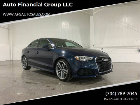 2018 Audi A3 for sale at Auto Financial Group LLC in Flat Rock MI