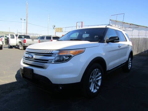 2015 Ford Explorer for sale at AJA AUTO SALES INC in South Houston TX