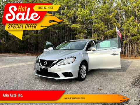 2019 Nissan Sentra for sale at Aria Auto Inc. - Drive 1 Auto Sales in Wake Forest NC