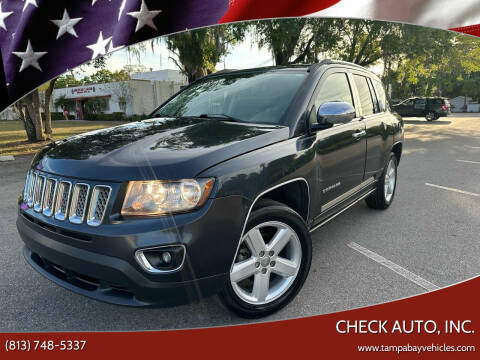 2014 Jeep Compass for sale at CHECK AUTO, INC. in Tampa FL