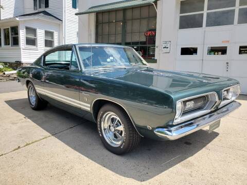 1968 Plymouth Barracuda for sale at Carroll Street Classics in Manchester NH