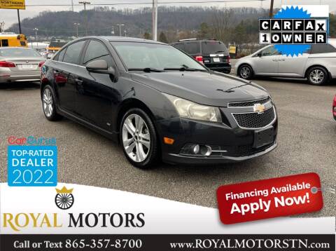 2012 Chevrolet Cruze for sale at ROYAL MOTORS LLC in Knoxville TN