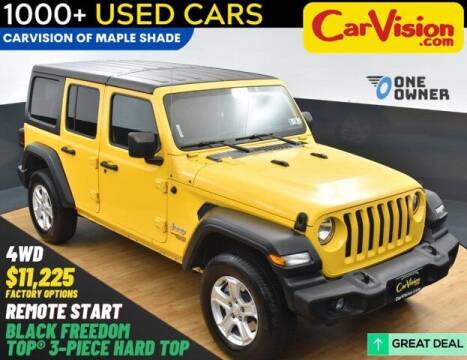 2018 Jeep Wrangler Unlimited for sale at Car Vision of Trooper in Norristown PA
